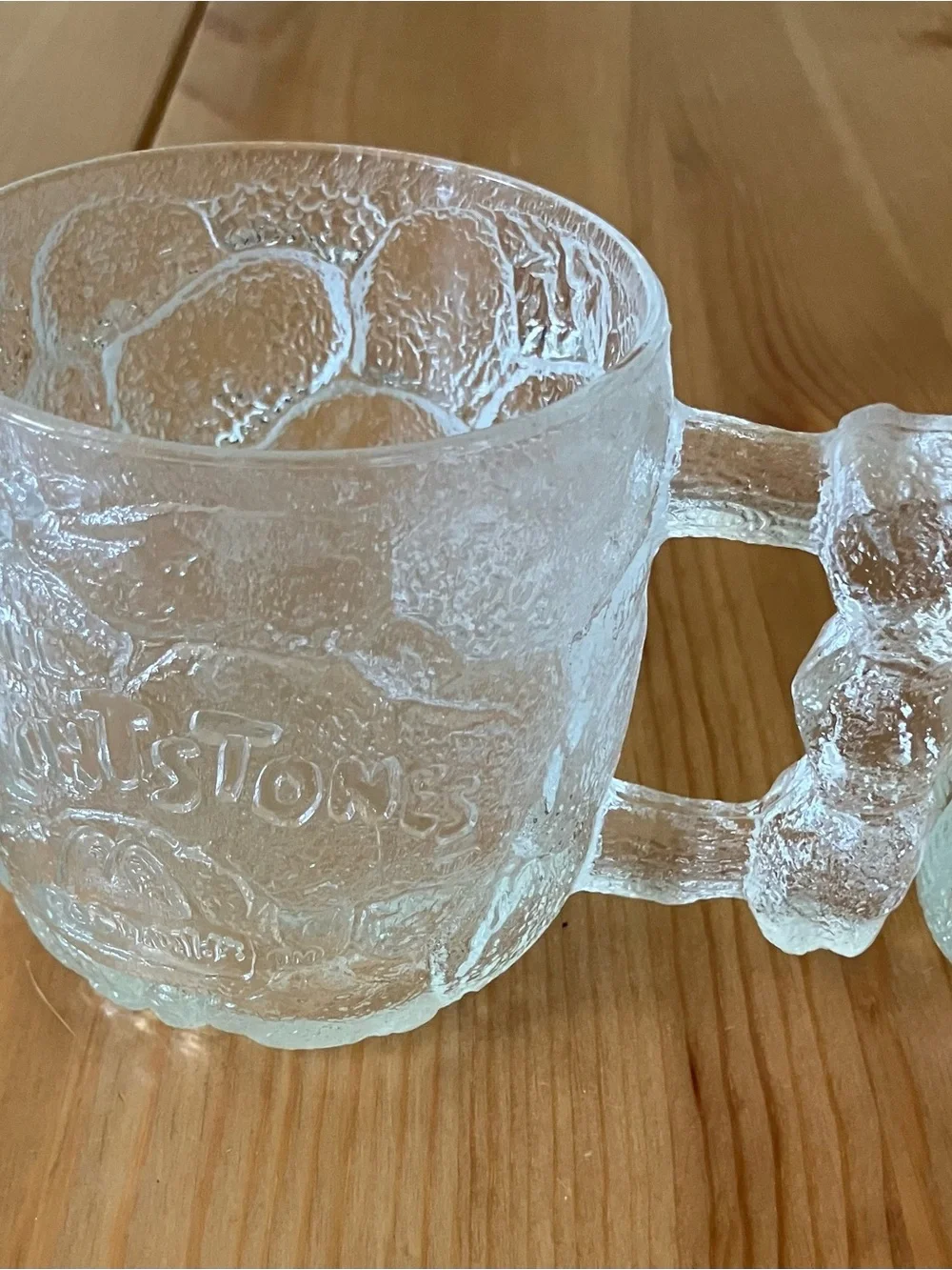 EUC Complete Set Collectable McDonalds Flintstones Glass Mug Set - Vintage 1993